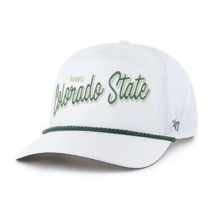 Men's '47 White Colorado State Rams Fairway Hitch Adjustable Hat‎ NWT